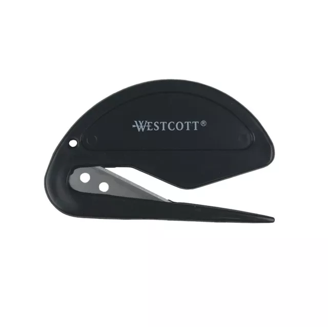 20 x Westcott Brieföffner mit Metallklinge E-2969900, schwarz