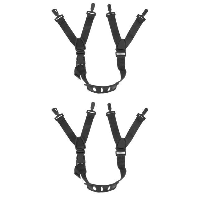 2x Construction Adjustable Chin Strap For Hard Hat for Helmet Replacement Safety