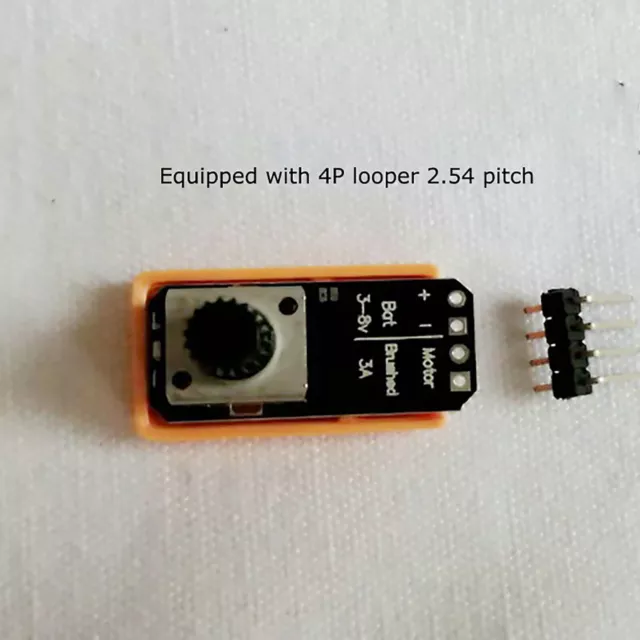 Mini Dual Way Brushed Knob ESC Status Indicator 3-8V 3A for Lego Motor