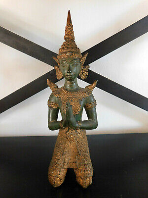 Thaïlande statue Teppanom Bouddha bronze