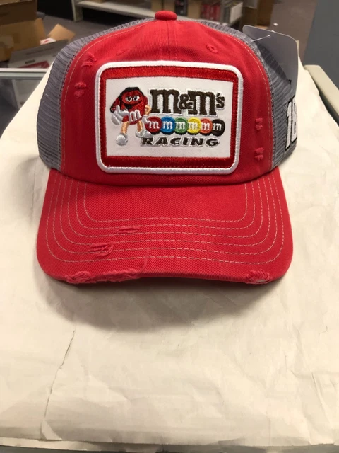 Kyle Busch 2021 #18 M & M da Corsa Rosso & Grigio Vintage Toppa Tappo