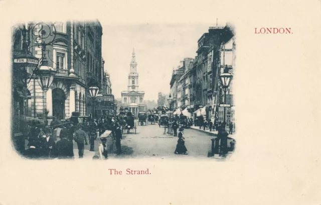 LONDON – The Strand – England – udb (pre 1908)