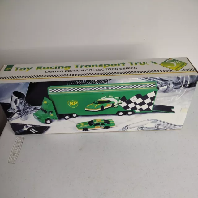 BP Toy Racing Transport Truck  Limited Edition Collectors Series 5th In A Series