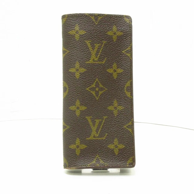 Auth LOUIS VUITTON Etui Lunettes Simple M62962 Monogram ET0924
