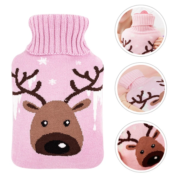 Bottiglia termica maglia dolore hot bag rosa