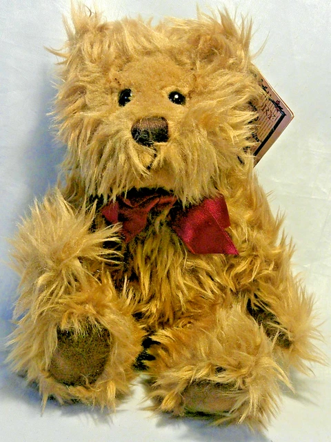 RUSS FLUFFY GREGORY Teddy Bear Plush Soft Toy Brown Cute Rossel Waugh £ ...