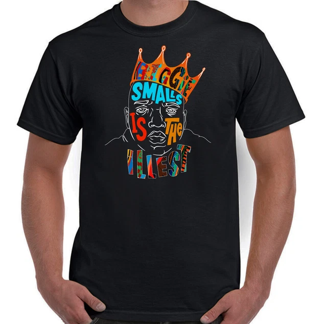 BIGGIE SMALLS T-SHIRT Notorious Grand Hommes Hip Hop Illest EUR 10,60