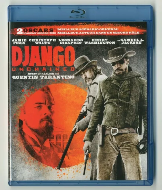 DJANGO Unchained  Blu-Ray En Bon État  (Y)