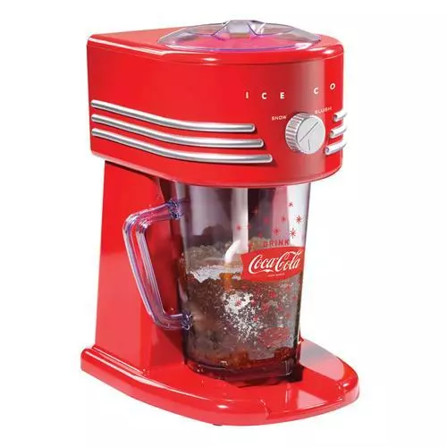 Frozen Drink Machine Slush Maker Ice Smoothie Slushie Beverage Station 40Oz Red