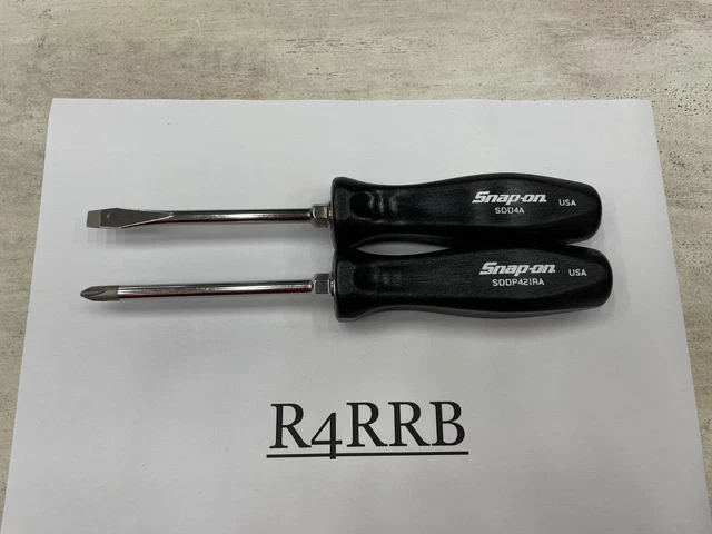 TOLSEN 2pc Stubby Screwdriver Set