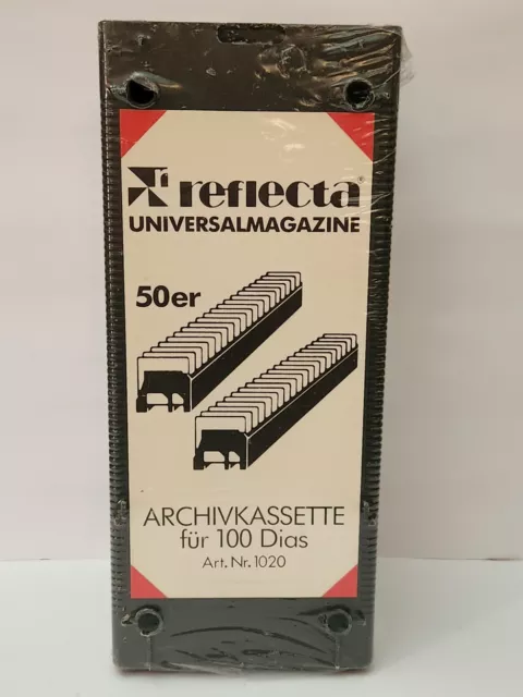 Reflecta Universal 2x50 35mm Slide Film Magazine - 1020 (2 Pack)