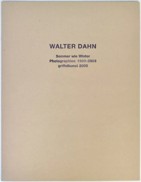 Walter Dahn: Sommer wie Winter. (1999-2003). 6 sign. O.-Farbfotografien.