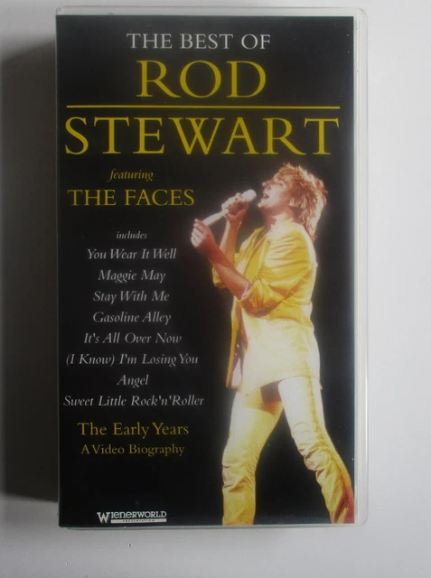 ROD STEWART AND The Faces - Video Biography - VHS Video £1.59