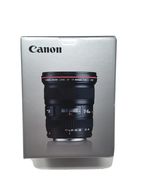 CANON EF 17-40mm f/4L USM Lens *EMPTY BOX ONLY* EXCELLENT CONDITION,  FREE S/H !
