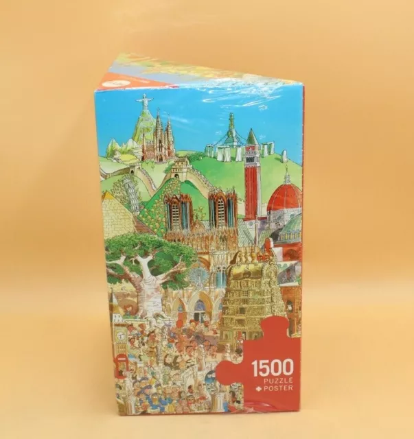 🧩 NEU: HEYE PUZZLE Global City 1500 Teile++ Hugo Prades von 2017 jigsaw 🧩 3