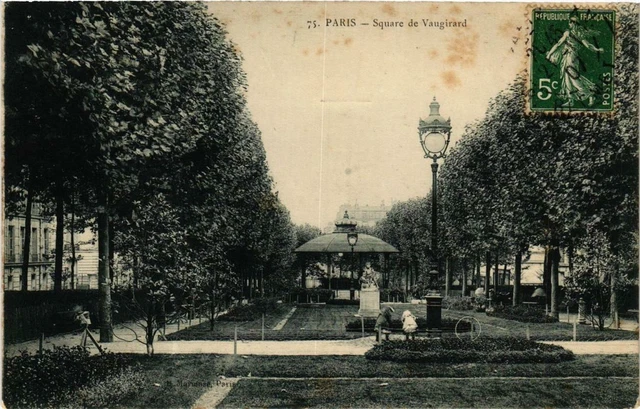 CPA PARIS 15e Square de Vaugirard. P. Marmuse (479949)