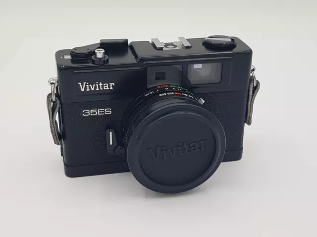 Vivitar 35ES 35mm Rangefinder Camera 40mm f1.7 Lens - Working (047303707)