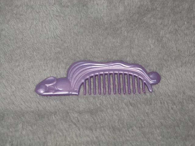 MATTEL VINTAGE LADY Lovelylocks ~ Pearl Purple Bunny Comb 2502 $12.00 ...