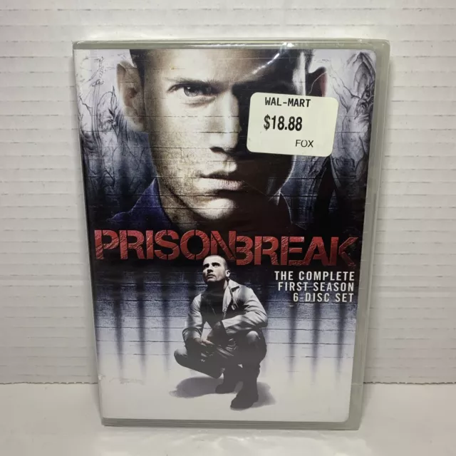 Prison Break 2005 - The Complete First Season DVD - 6 Disc Set English Brand New