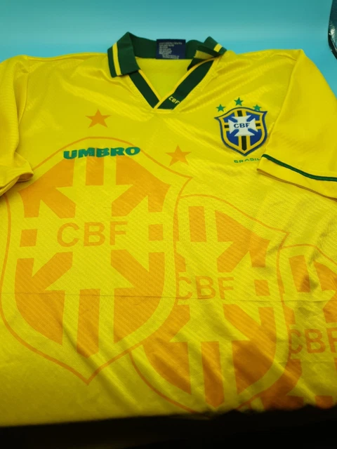 Brasilien Brasil Trikot Brazil 1994 Umbro Home Jersey