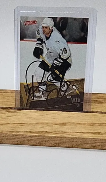 Rico Fata AUTOGRAPHED Hockey Great NHL  2003 Upper Deck VICTORY # 151