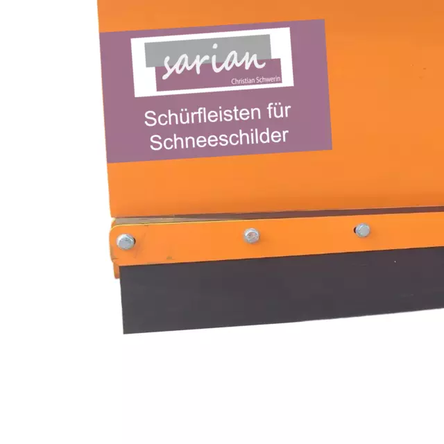 Schürfleiste Gummilippe Gummileiste 2500x150x20 Für Schneeschild O Schneepflug 321625629537