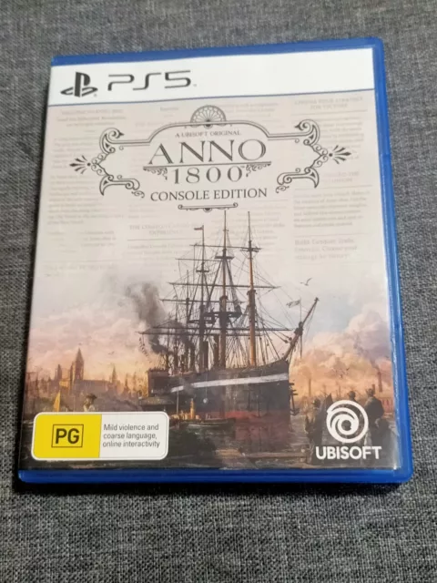 PS5 ANNO 1800 Console Edition Industrial Revolution Simulator Game NEW  SEALED $75.35 - PicClick AU