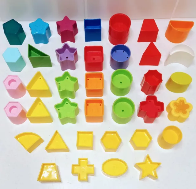 Baby Toy Shape Blocks Mixed Bundle Lot  Fisher Price And More