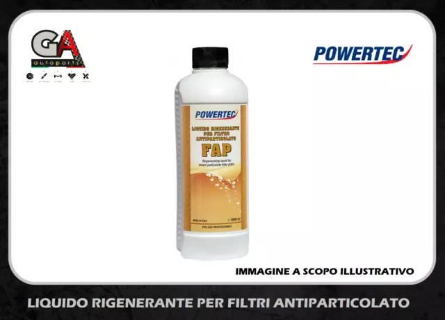 Cerina additivo FAP 1 Litro liquido per filtro antiparticolato DPF Powertec