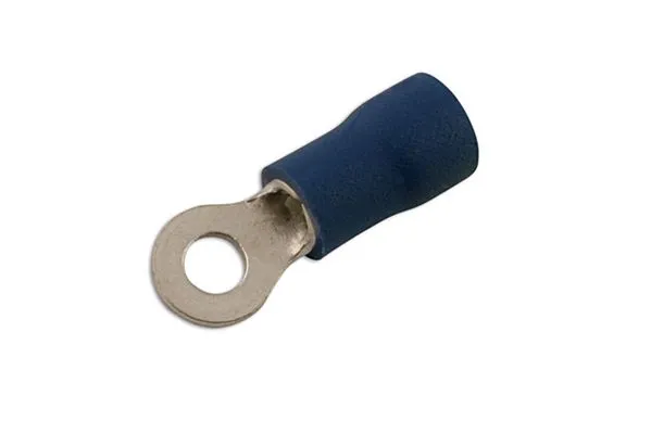 Connect Blue Ring Terminal 4.3mm Pack of 100 - 30183