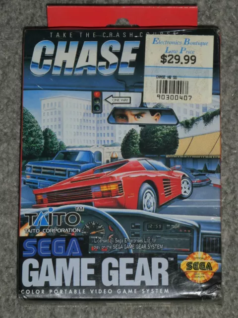 Chase HQ for Sega Game Gear, new and sealed.