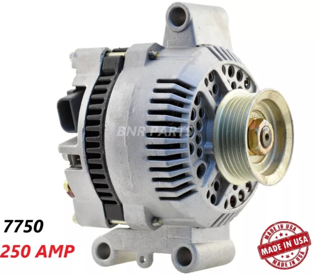 250 AMP 7750 Alternator Ford Mazda Mercury High Output Performance HD NEW USA