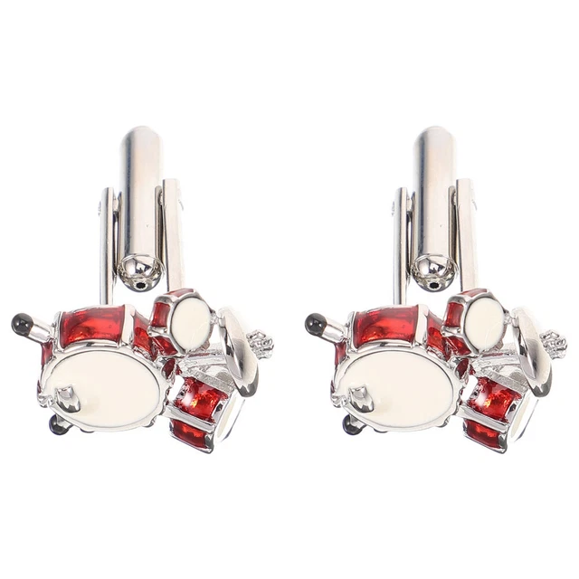 2 pz abito polsini sinistro camicia gemelli batteria set gemelli kl