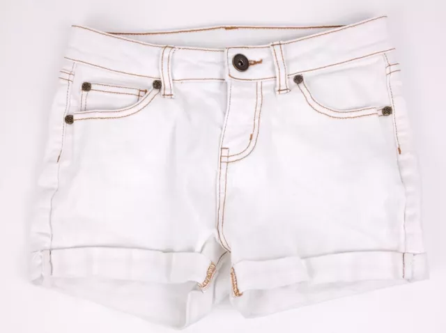 Matilda Jane 435 White Always An Optimistic Shorts - Girl's Size 12