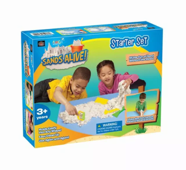 Sands Alive! "STARTER Play Set" Non Toxic by Play Visions NEW