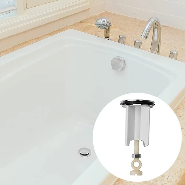 Tapones de lavabo universales tapones pop-up 40 mm baño blanco accesorios