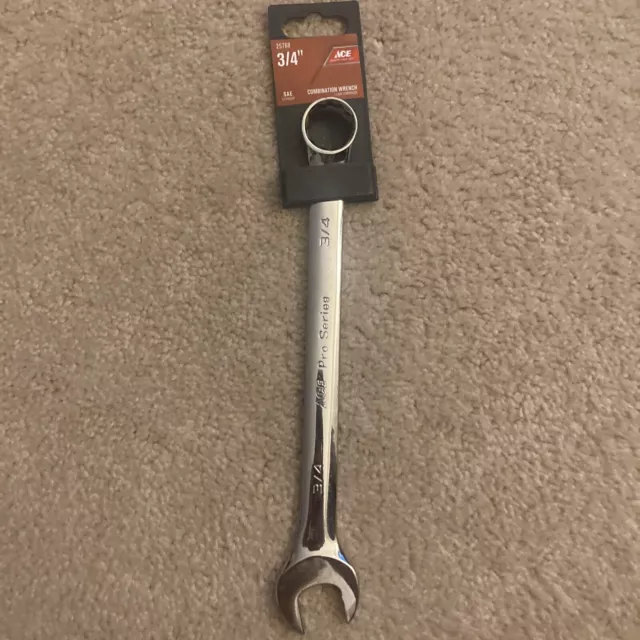 Llave combinada Ace Pro serie 3/4"" cromo vanadio 25768