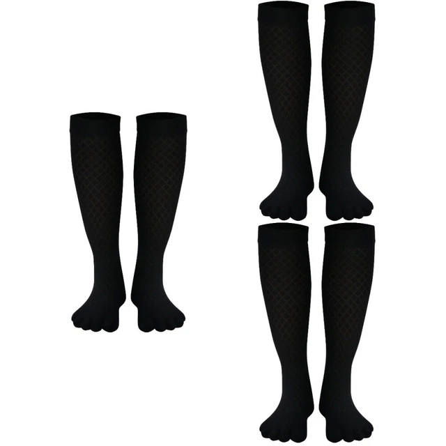3 Pairs Coton Tabi Chaussettes Homme Courir Doigt Pour Hommes