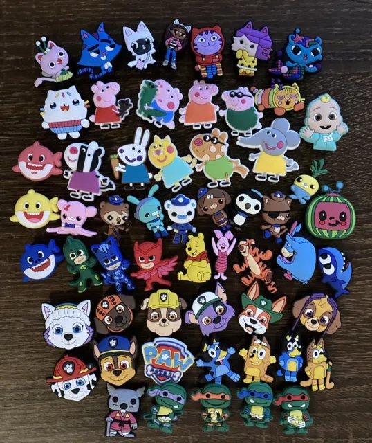 CHILDREN S TV CHARACTERS Shoe Charms Croc Charms Jibbitz. 1.50