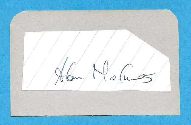 Alan Nelmes Chelsea Fc 1965-1967 Ex Brentford Original Autograph
