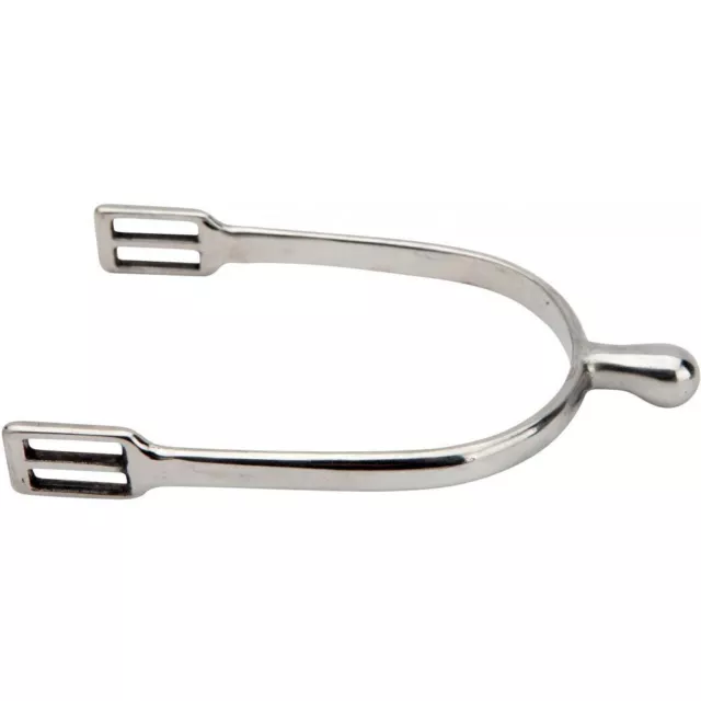 Horka Horse Riding Spurs Stainless Steel Jumping Equestrian Rider Safety