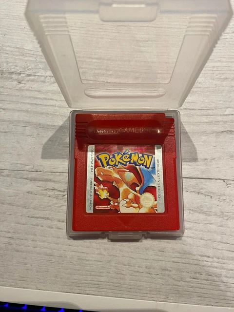 Pokémon Rouge Sur Game Boy - Version Originale Française - Pile Neuve