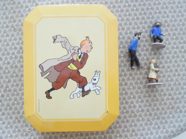 Figurine Tintin Et Haddock Plastoy, PVC, Emballage D'origine Scellé, Occasion
