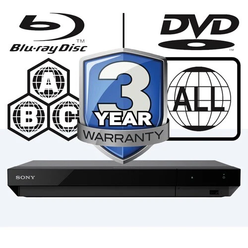 Sony Blue Code SONY BLU-RAY PLAYER UBP-X700K All Zone Code Free MultiRegion 4K Ultra ...