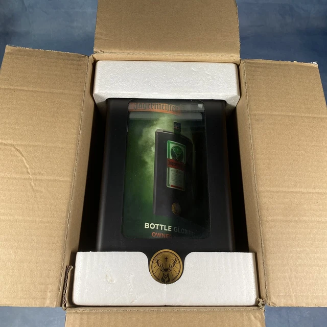 NEW - Openbox - Jagermeister Bottle Glorifier - Lit Bottle Display & Chiller