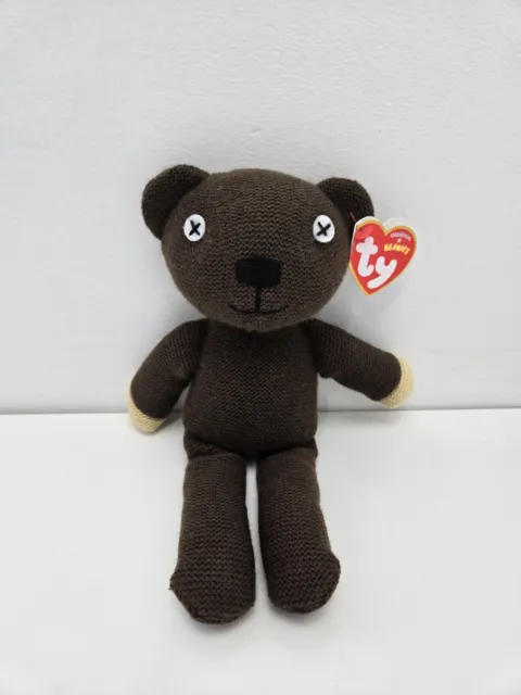 Ty Beanie Baby "Teddy” The Bear From Mr. Bean MWMT UK Exclusive (6 Inch)