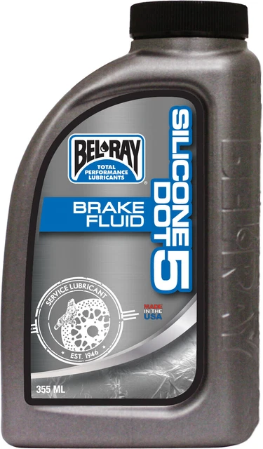 Bel Ray Silicone DOT 5 Brake Fluid 355ml 99450-B355W