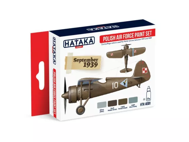 Polish Air Force Paint Set Hataka HTK-AS01