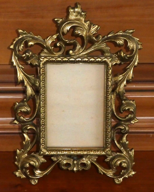 Coupe-paper En Bronze Art Nouveau Début 1900 - Décor Feuillage - Longueur 23 Cm - Bon état Avec Traces D'usage
