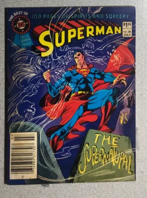 BEST OF DC BLUE RIBBON COMICS DIGEST #38 (1983) Superman VG+/FINE-